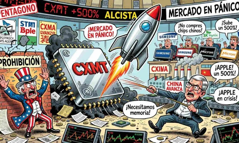 CXMT dispara 500% en su debut: el gigante chino de memorias que desafía a EE.UU.
