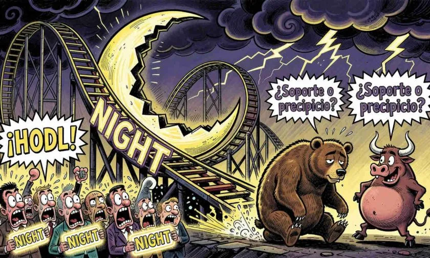 Midnight ($NIGHT) en una encrucijada: rebote intradía enfrenta tendencia bajista de largo plazo