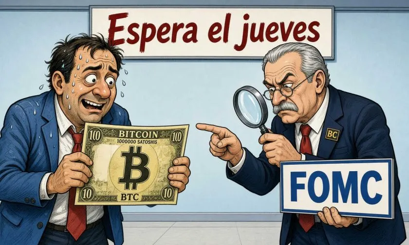 Bitcoin se estabiliza en USD $77.167 a la espera de decisiones del FOMC