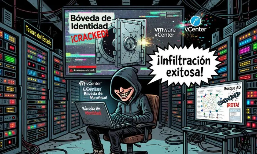 Ciberataque al Tesoro de Hungría: reclaman acceso total a vCenter y bóveda de identidad