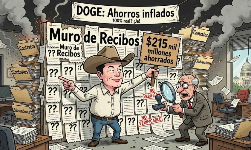 Informe de la GAO revela que el 96% de ahorros en subvenciones de DOGE no es verificable