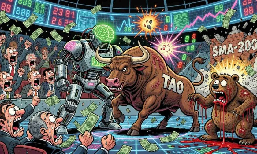 TAO se dispara un 25% en 24h impulsado por el renacimiento de la IA descentralizada