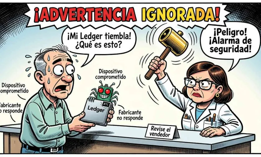 Karpelès cuestiona la respuesta de Ledger ante alertas por implantes maliciosos