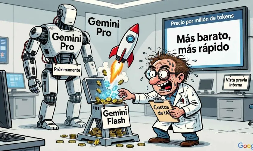 Google acelera Gemini Flash mientras el costo de la inteligencia artificial presiona a las empresas