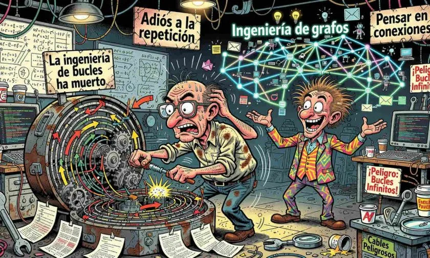 La ingeniería de bucles muere y abre paso a la ingeniería de grafos