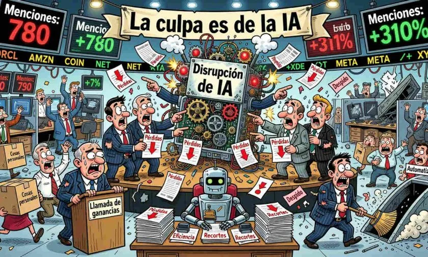 Disrupción de IA domina llamadas de ganancias entre las Big Tech