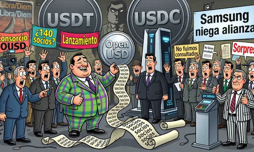 Samsung niega alianza con Open USD y golpea la credibilidad de la nueva stablecoin