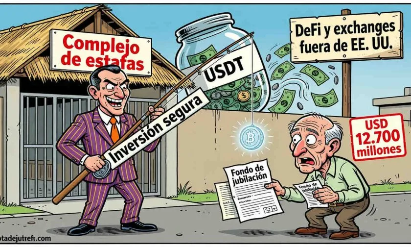 FinCEN vincula USD $12.700 millones con estafas cripto operadas desde Asia
