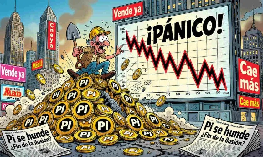 Pi ($PI) alcanza mínimos históricos con caída del 96% desde su máximo absoluto