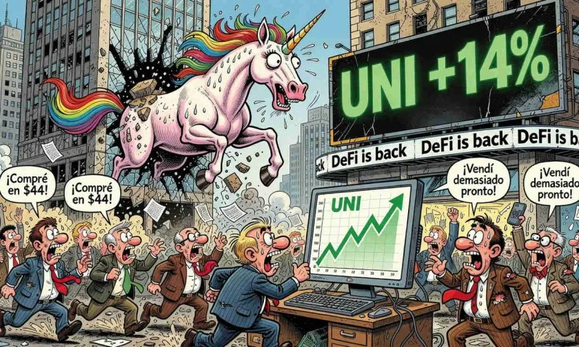 Uniswap ($UNI) se dispara un 14% en medio de un volumen explosivo: ¿señal de acumulación o trampa alcista?