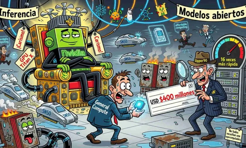 General Compute obtiene USD $400 millones para desafiar dominio de Nvidia en inferencia de IA