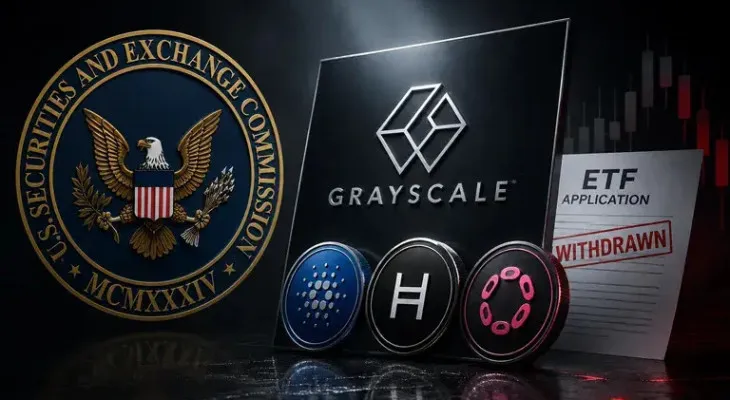 Grayscale bất ngờ “khai tử” 3 ETF Cardano, Polkadot và Hedera