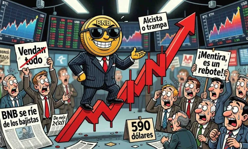 BNB escala a $590 impulsado por volumen récord este 30 de julio de 2026