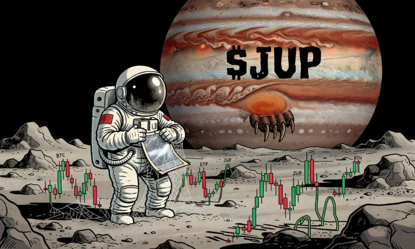 Júpiter (JUP) se acerca a soporte crítico con caída del 90% desde su máximo histórico