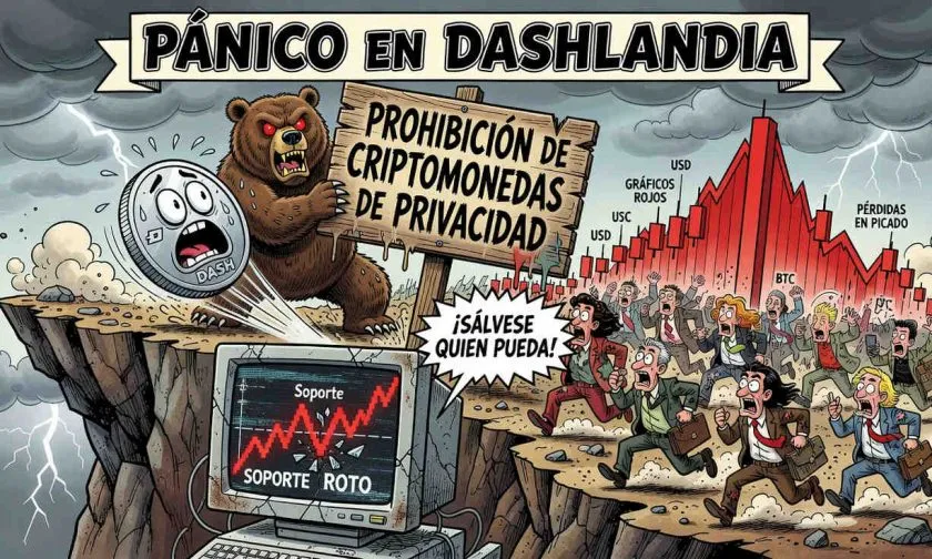 Dash se desploma un 6% en 24 horas: ¿es el inicio de una corrección más profunda?