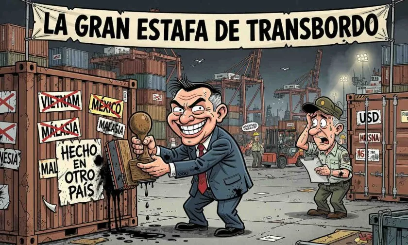 EE.UU. acusa a exportadores chinos de orquestar la ‘Gran Estafa de Transbordo’