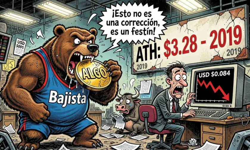 Algorand cotiza plano a la baja mientras el interés comprador se desvanece