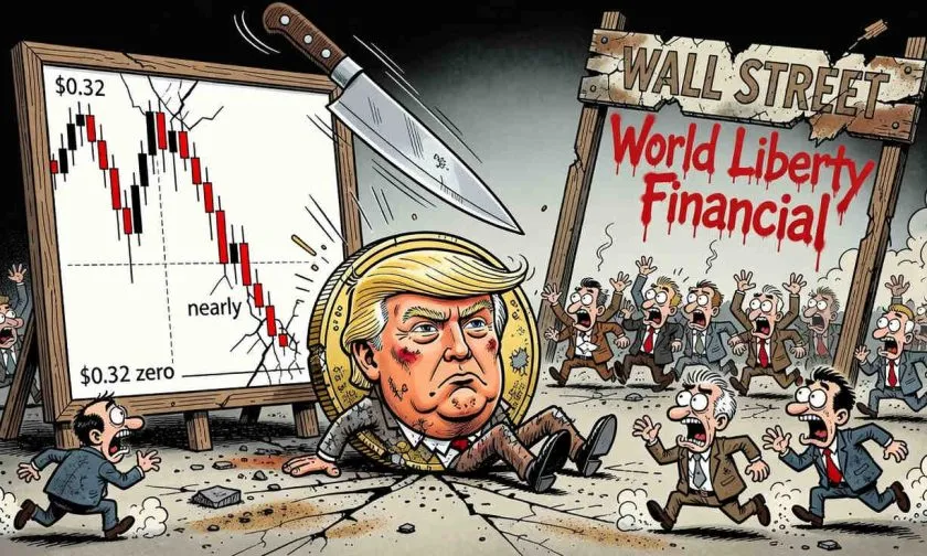 WLFI se desangra: el token de World Liberty Financial pierde un 82% desde su máximo histórico