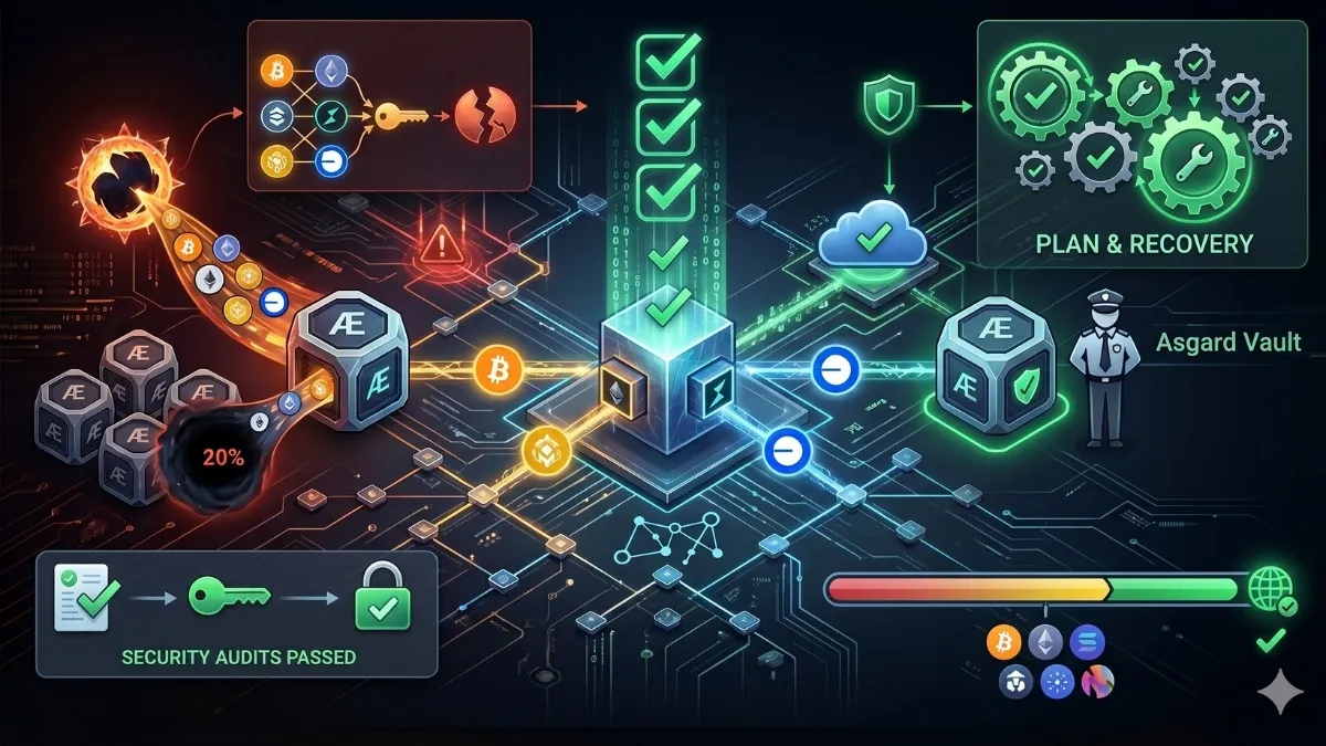 THORChain prepara reinicio tras 24 días paralizada por hackeo de USD 10,7 millones