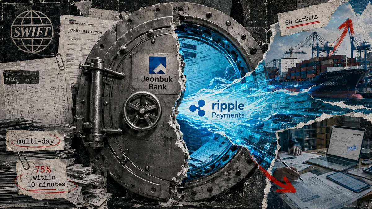 Ripple strengthens traditional finance ties with Jeonbuk Bank and $275 million raise