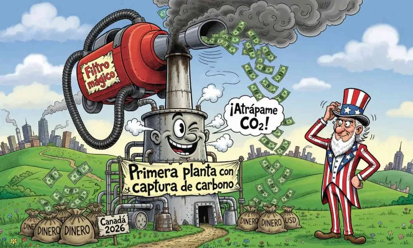 Canadá pone en marcha la primera planta de turbinas de gas con captura de carbono del mundo