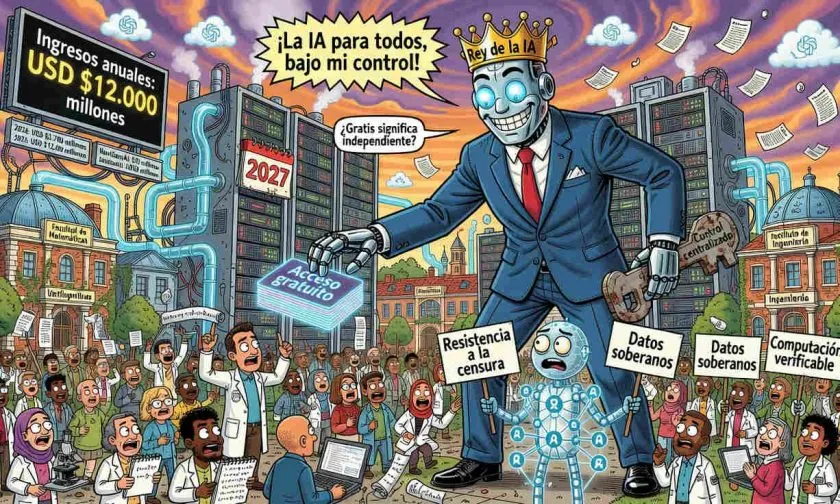 OpenAI dará acceso gratuito a sus modelos de IA a 100.000 investigadores hasta 2027