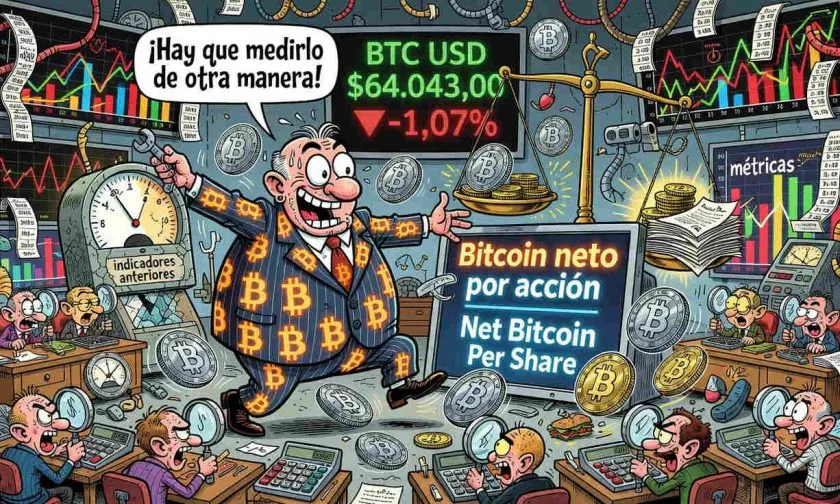 Strategy reestructura sus métricas de Bitcoin y presenta el indicador «Net Bitcoin Per Share»