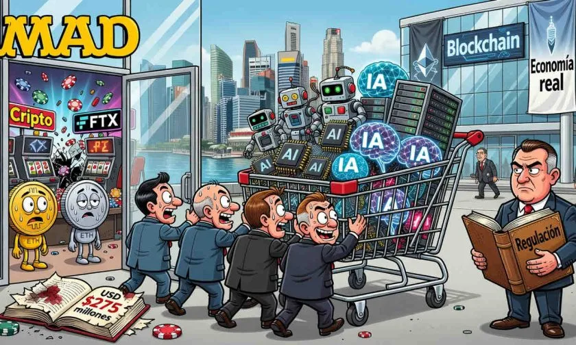 Temasek descarta criptomonedas y redobla apuesta por IA tras la herida de FTX