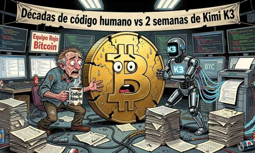 Colisión entre IA generativa y código abierto amenaza seguridad de Bitcoin
