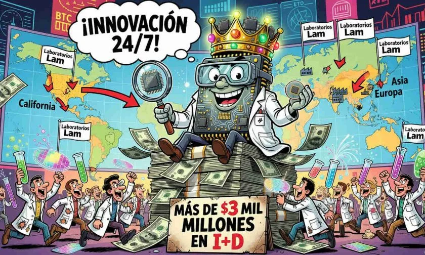 Lam Research invertirá $3.000 millones para acelerar chips de IA y comprimir ciclos de innovación