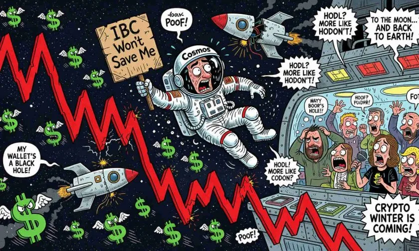 Cosmos (ATOM) en picada: el precio retrocede un 3.26% y profundiza la crisis