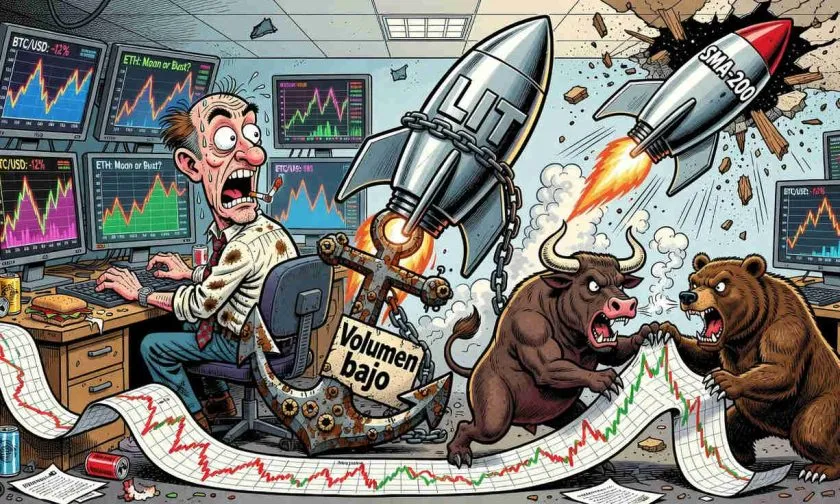 Litentry (LIT) rompe resistencia clave del SMA-200 mientras el volumen cae ¿trampa alcista o confirmación?