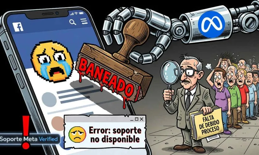 Consejo de Supervisión de Meta denuncia falta del debido proceso en el bloqueo de cuentas