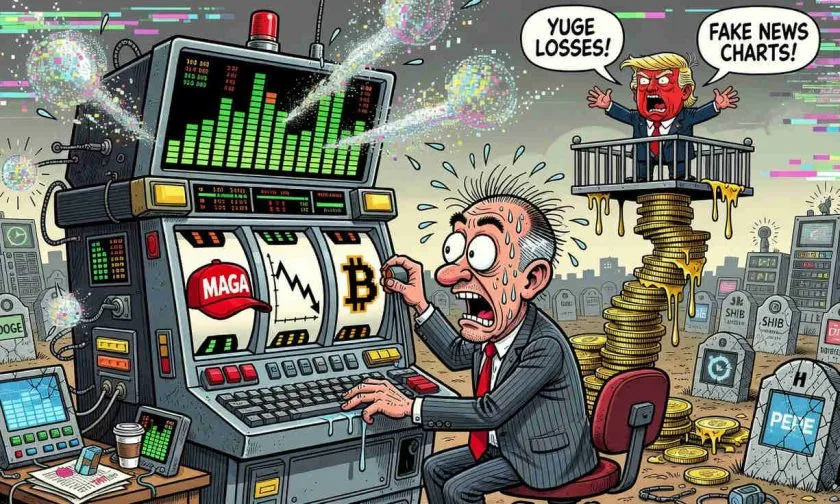¿Oportunidad en el precipicio? MAGA (TRUMP) se desploma un 97% desde máximos y desata pánico comprador