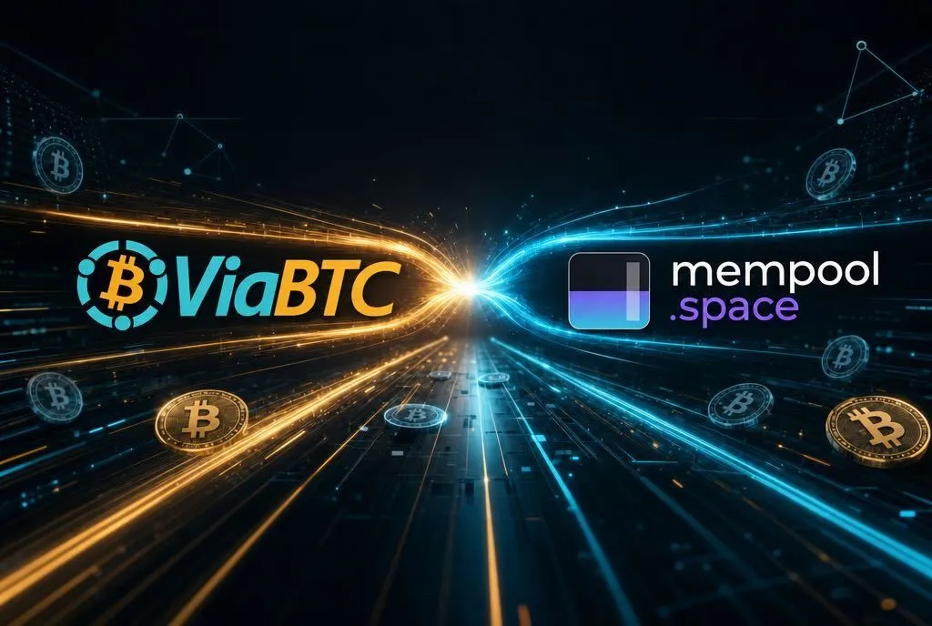 Parceria entre ViaBTC e Mempool visa acelerar transações de Bitcoin