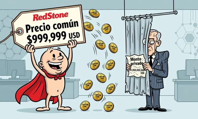 RedStone recibe casi 15,8 millones de Canton Coin para desarrollar precios