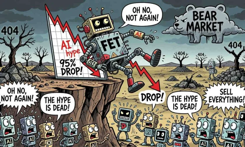 Fetch.ai (FET) profundiza su caída: ¿oportunidad o trampa de valor en el colapso de la IA?