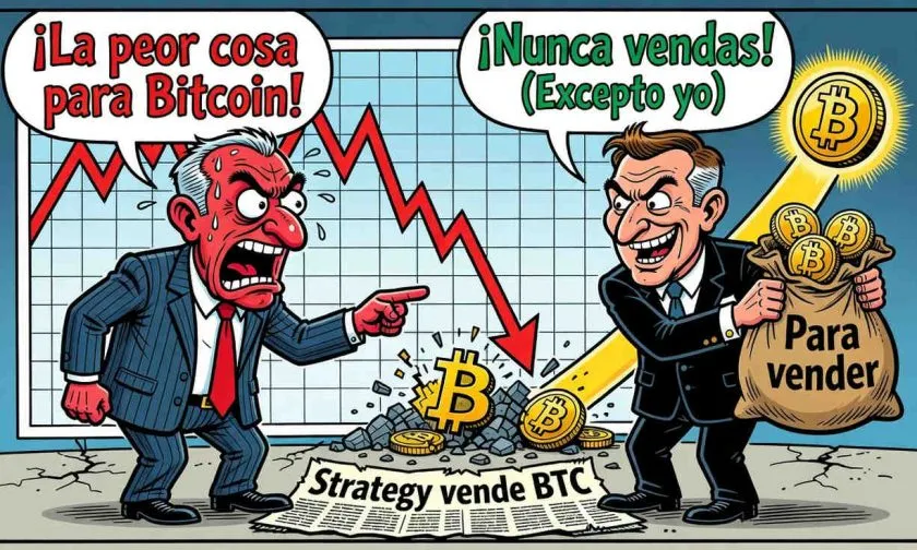 Giustra arremete contra Saylor: ‘Es la peor cosa que le ha pasado a Bitcoin’
