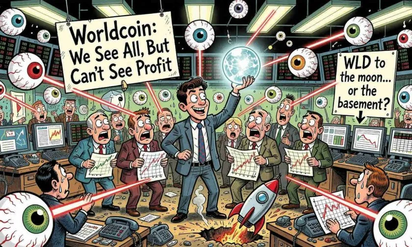WLD retrocede un 2.86% mientras el mercado digiere un rally vertical del 74% en 30 días