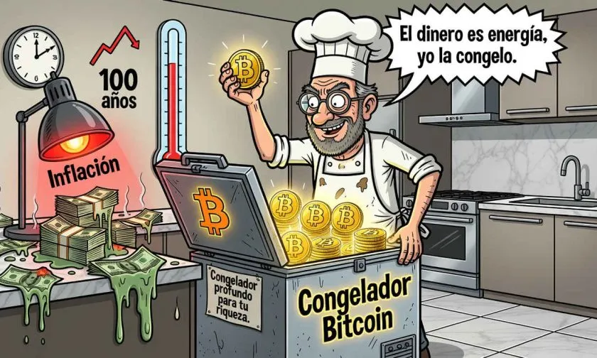 Bitcoin como congelador profundo: la nueva analogía de Michael Saylor para preservar riqueza