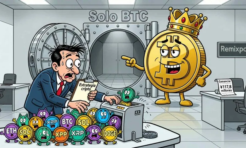 Remixpoint vende ¥878,8 millones en altcoins y se enfoca solo en bitcoin