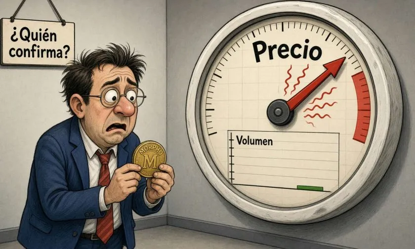 Morpho (MORPHO) muestra avance pero volumen diario no respalda el impulso