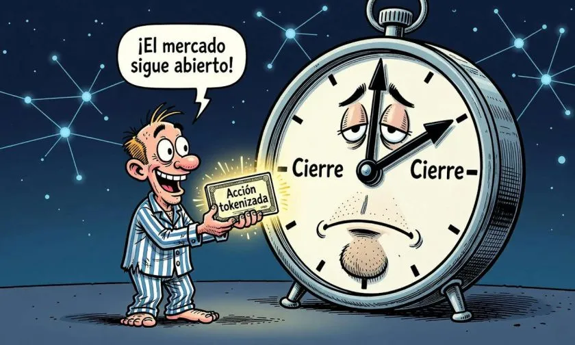 Mercados internacionales impulsan las acciones tokenizadas a 14.400 millones de dólares