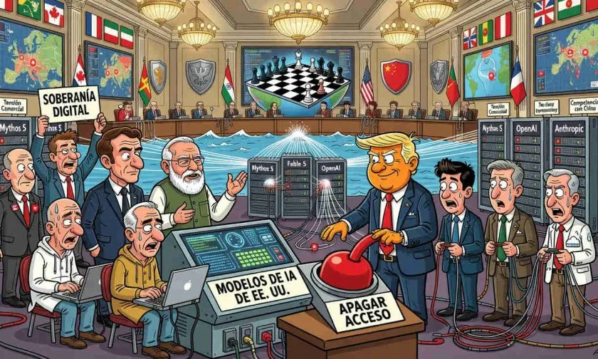 G7 teme que EE. UU. pueda cortar el acceso a su IA y sacudir la soberanía digital