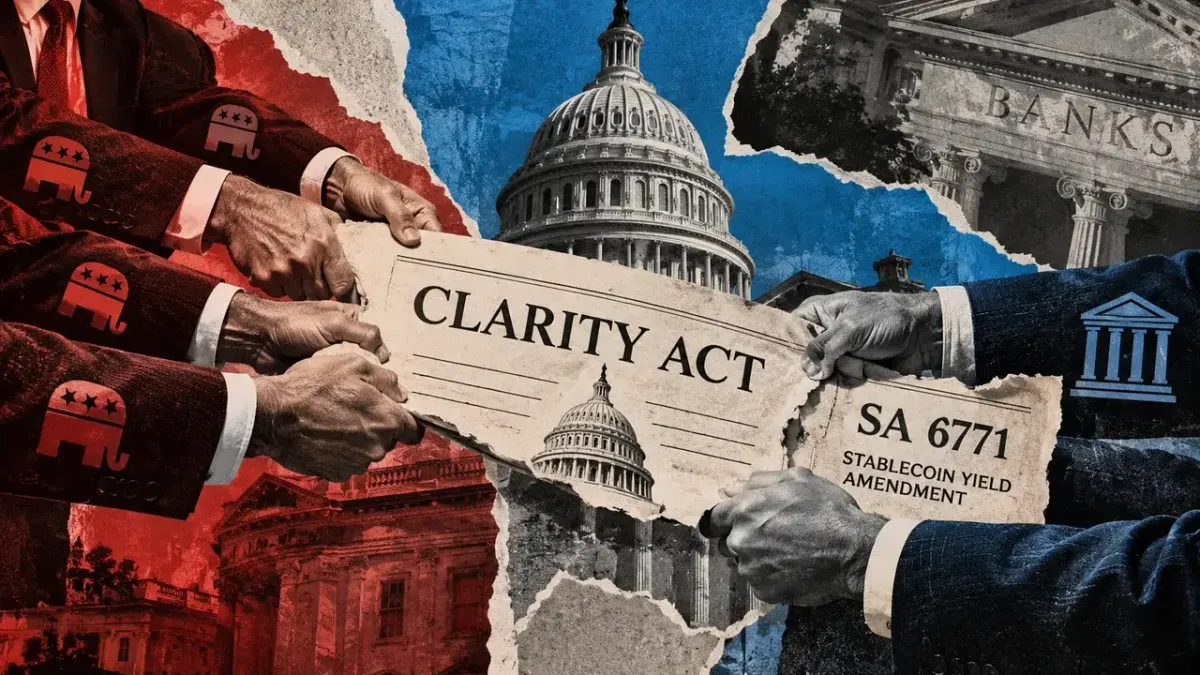 Four GOP senators backing CLARITY Act seek changes to stablecoin provisions