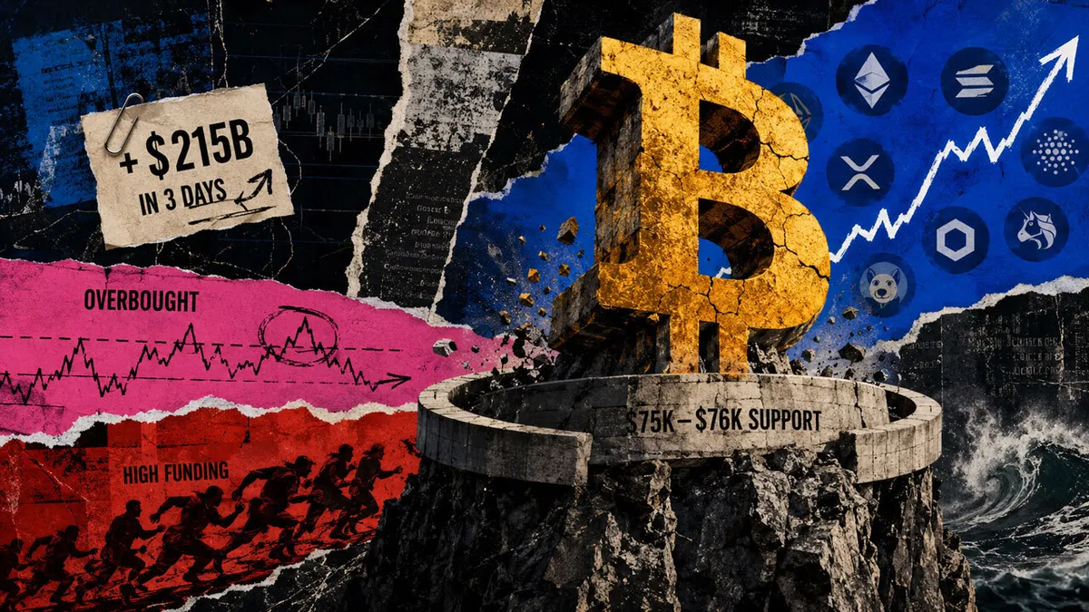 Altcoins gain $215 billion but depend on Bitcoin's market stability