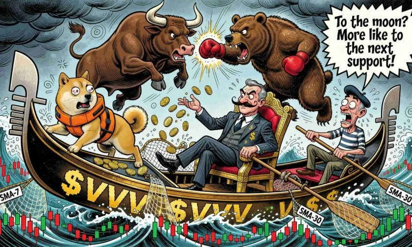 Venice Token ($VVV) sube 4,40% y pone a prueba la resistencia de los USD $12