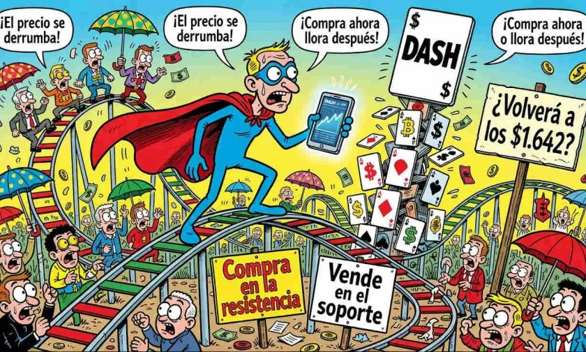 Dash sube 3,5% el 01/08/2026: ¿inicio de recuperación?