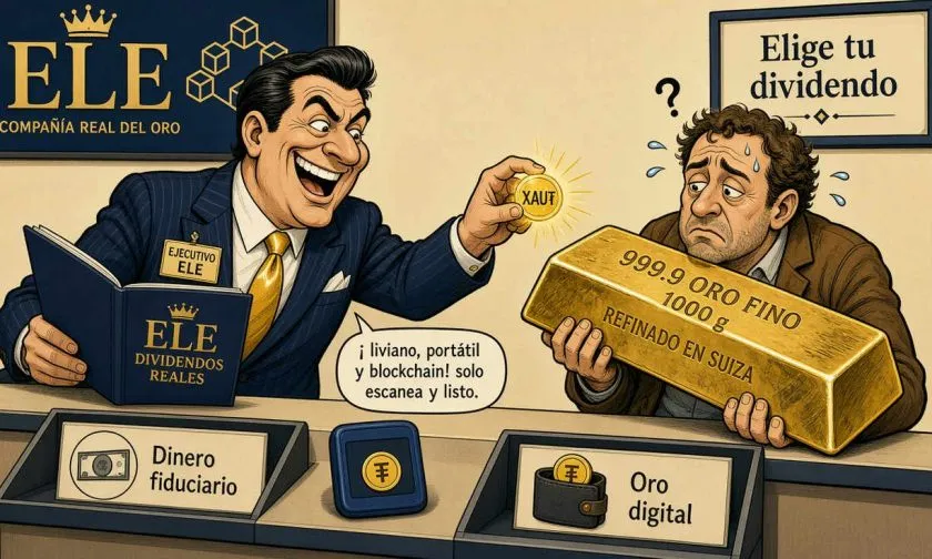 Elemental Royalty pagará dividendos en oro digital o efectivo a accionistas