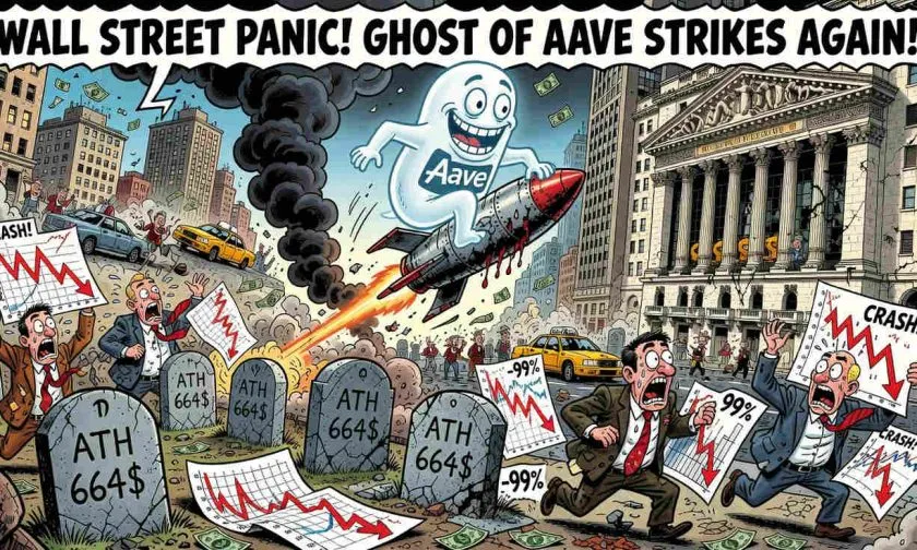Aave ($AAVE) se dispara 6,2% mientras el volumen se dispara: ¿está rompiendo la barrera de los $100?